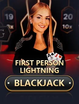 First Person Lightning Blackjack cover