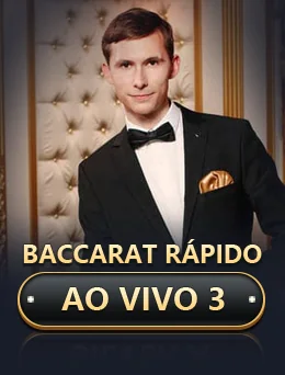 Baccarat Rápido Ao Vivo 3 cover
