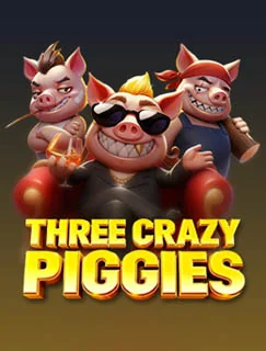 Three Crazy Piggies cover